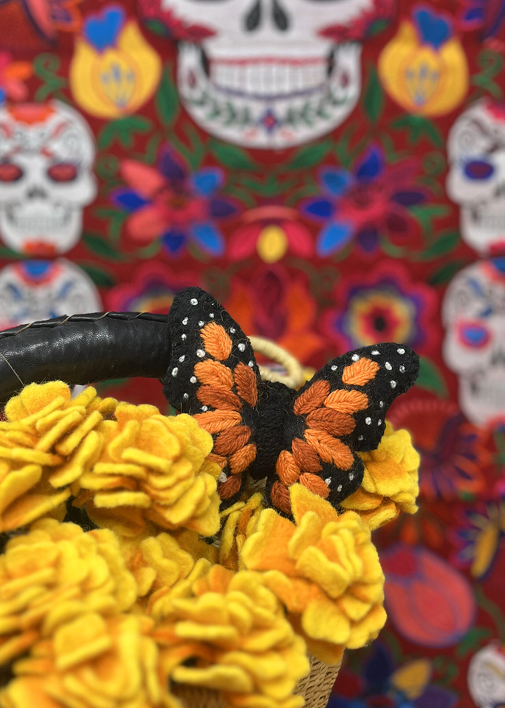 Global Goods Partners Felt Flower Marigold