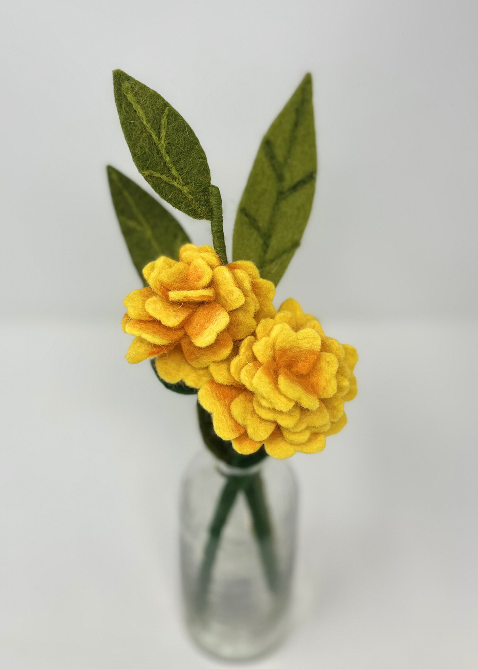 Global Goods Partners Felt Flower Marigold