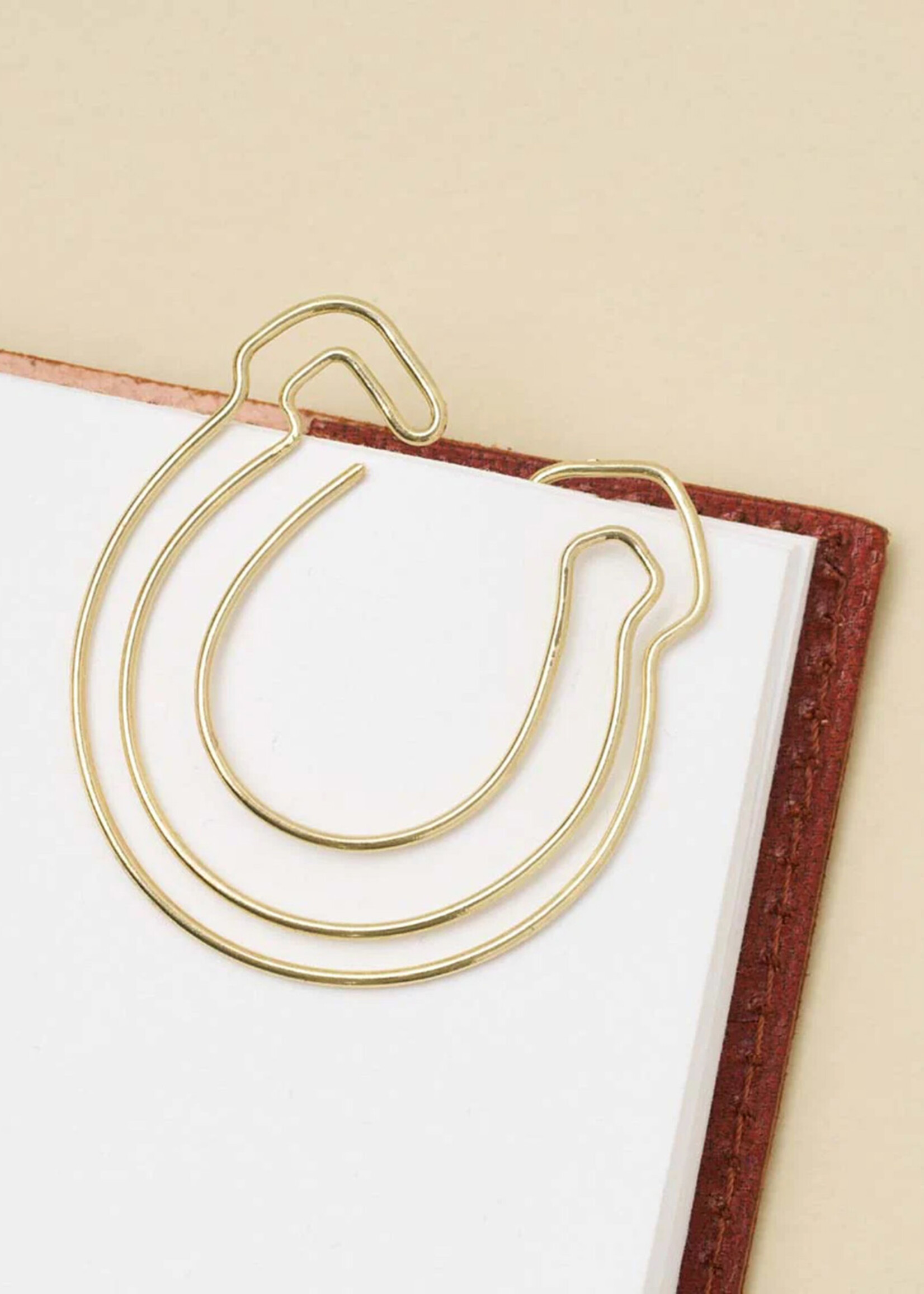 Matr Boomie Kitaab Horseshoe Wire Bookmark