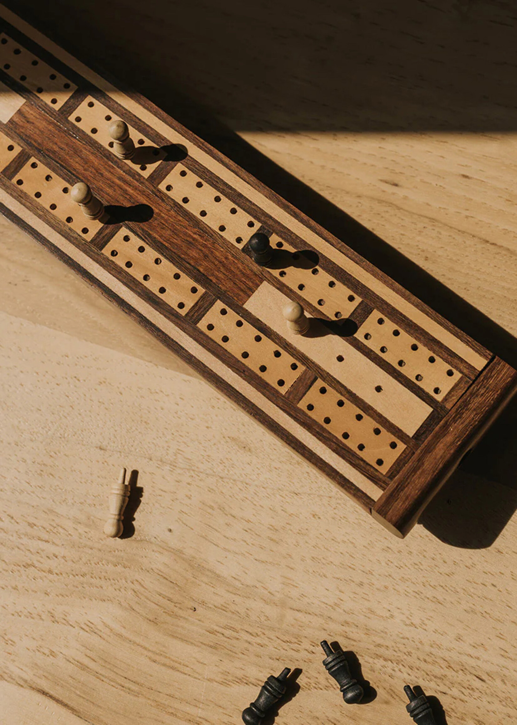 Matr Boomie Wood Cribbage Game