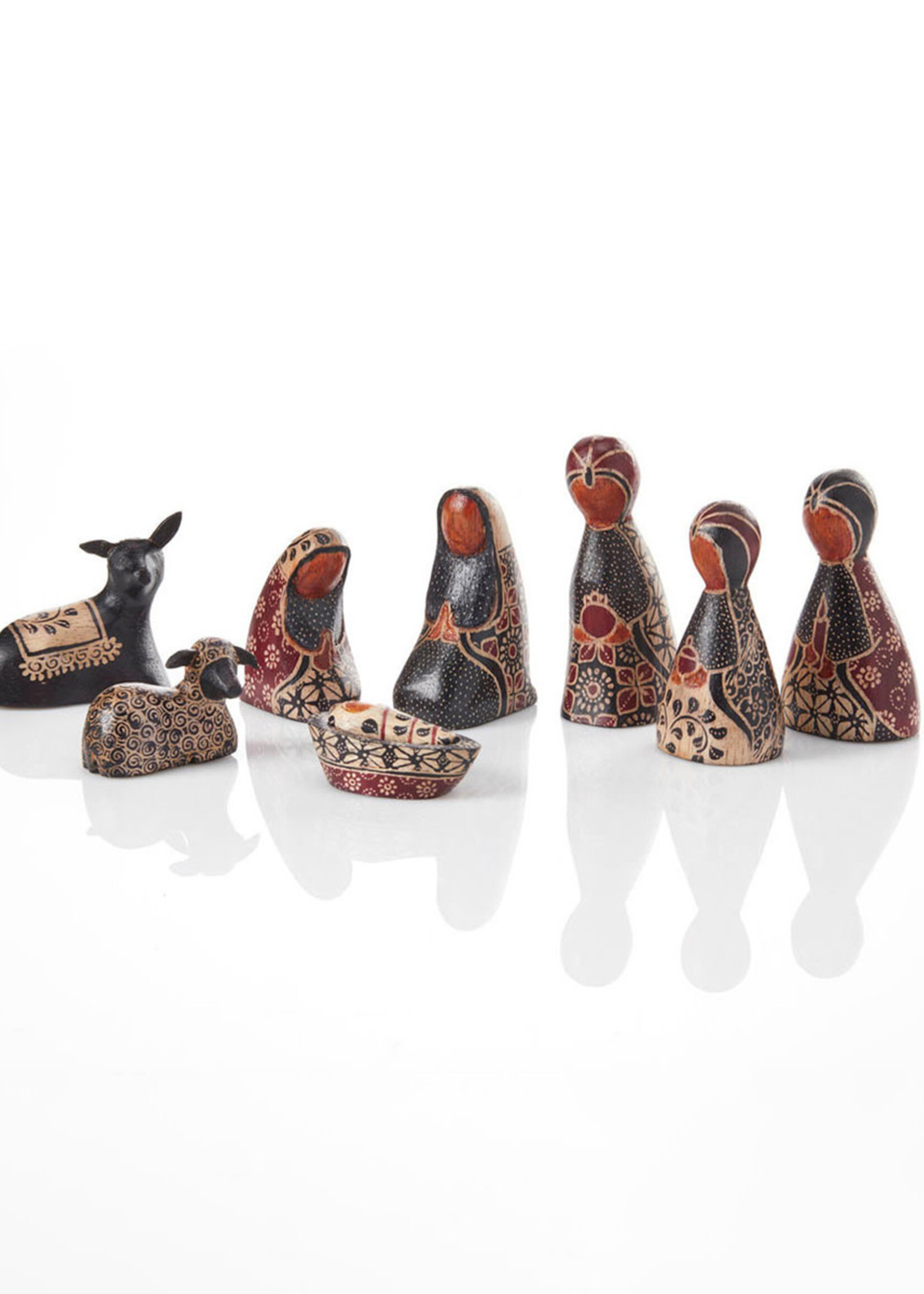 SERRV Merah Batik Nativity