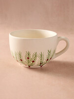 Ten Thousand Villages Oversized Sardee Holly Mug