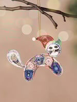 Ten Thousand Villages Quilled Cabo Cat Ornament