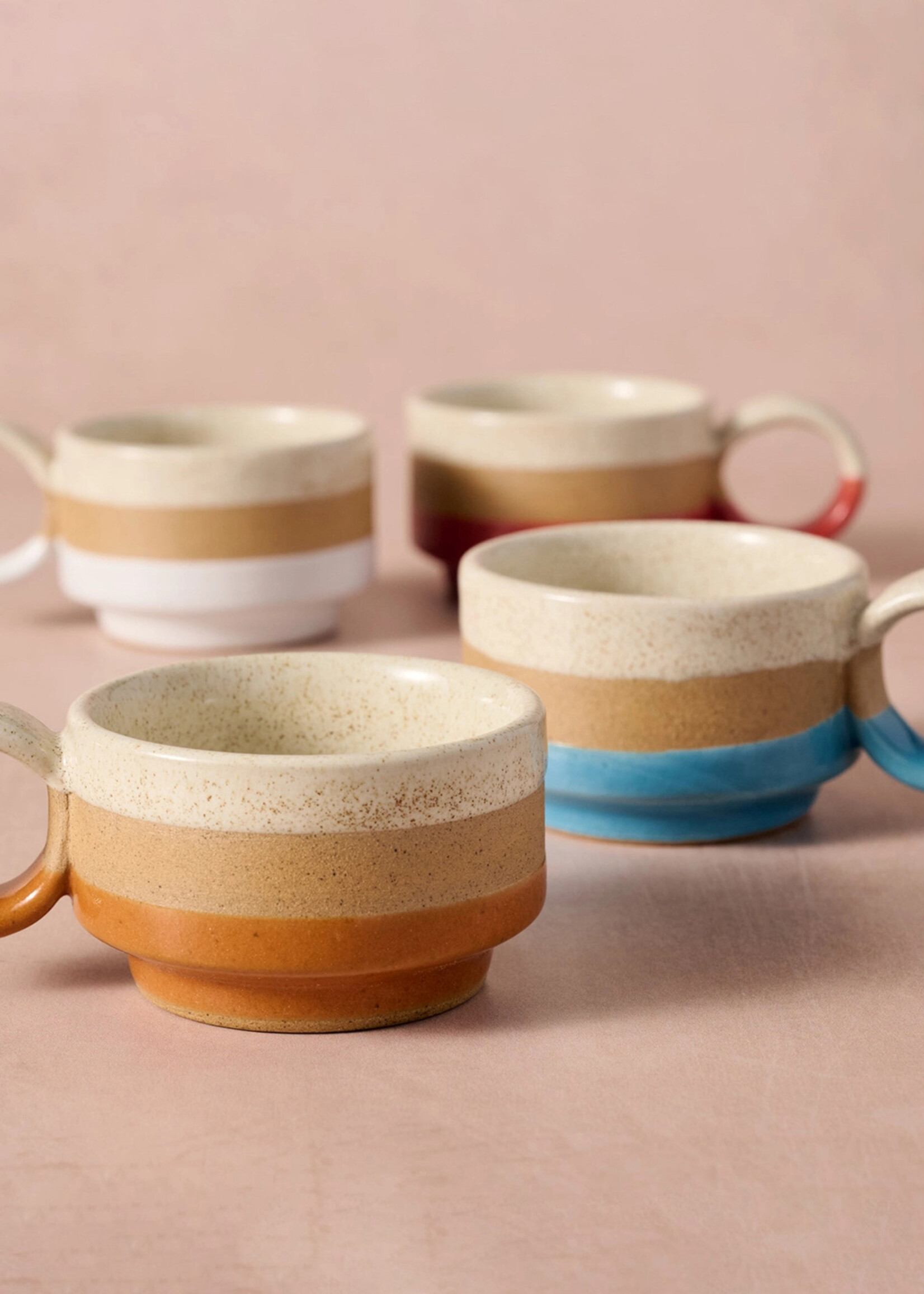 Ten Thousand Villages Kaphi Espresso Mug