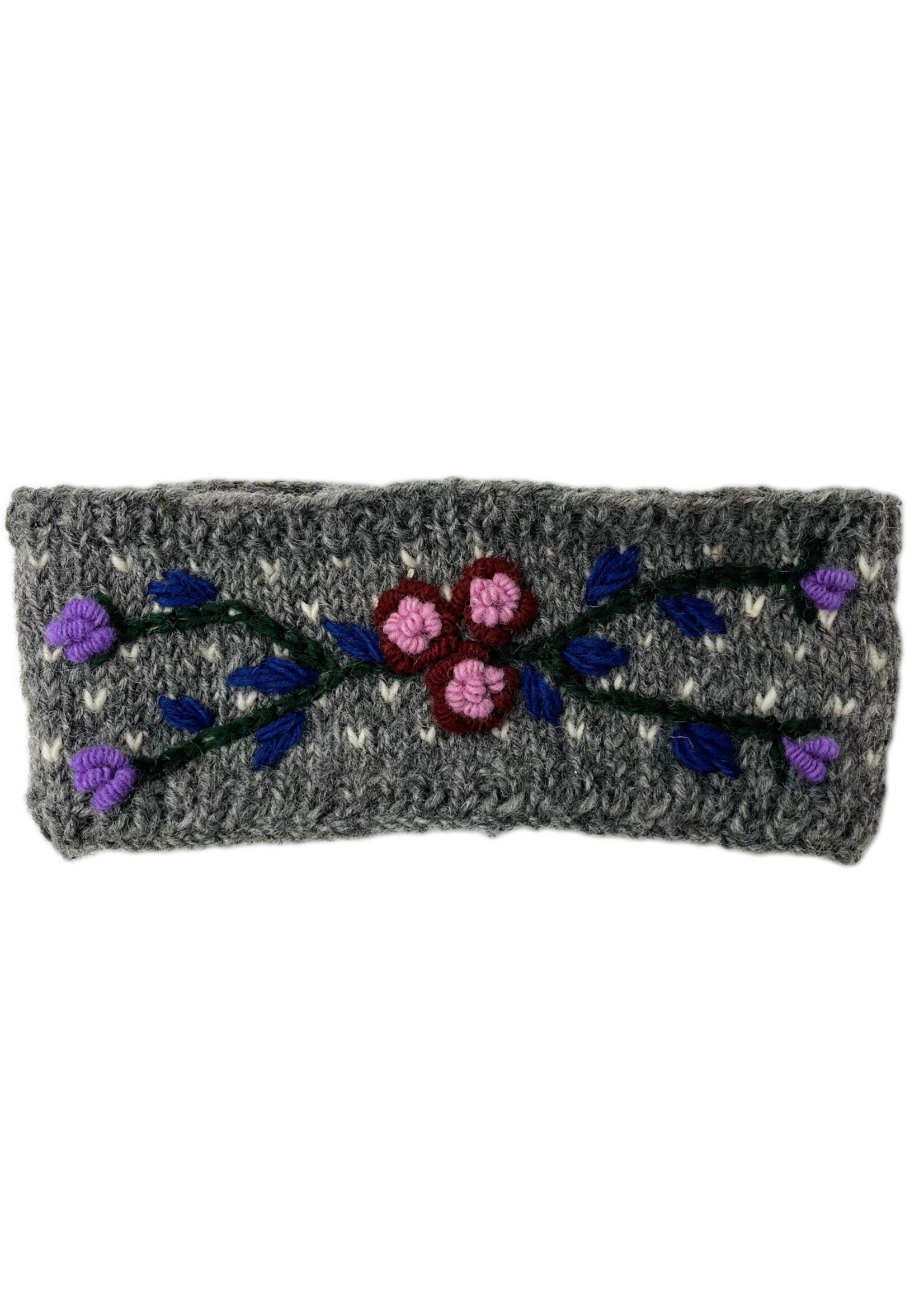 Ganesh Himal Flower Knit Headband