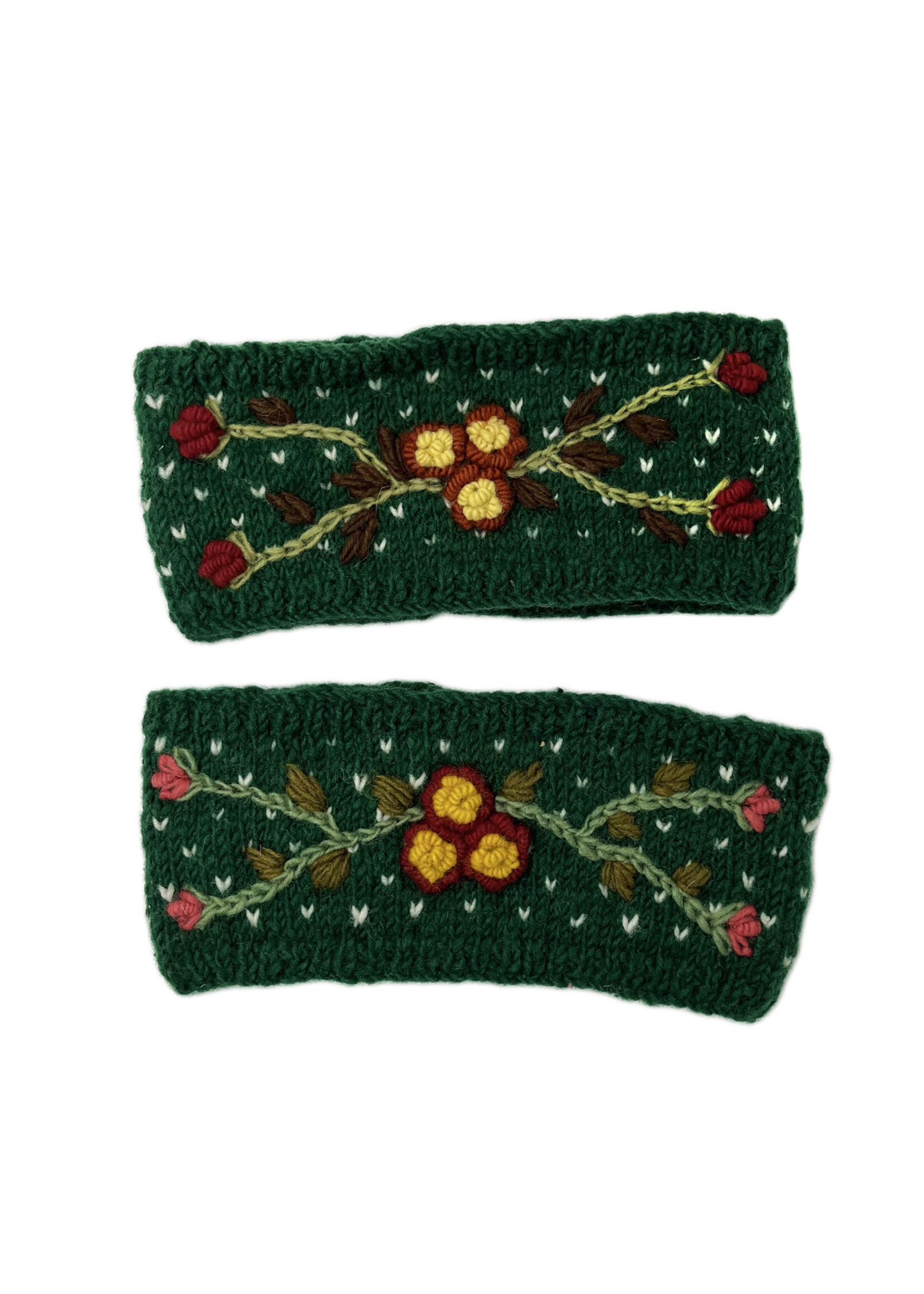Ganesh Himal Flower Knit Headband