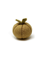 Gry and Sif 3.5" Brown Felt Pumpkin