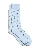 Conscious Step Women's Travel Theme Socks
