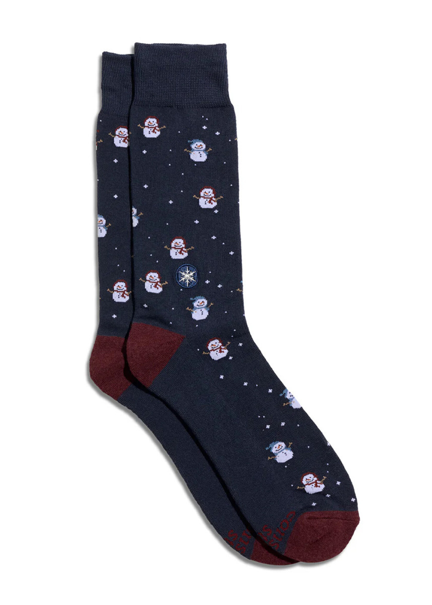 Conscious Step Women's Snowman Socks