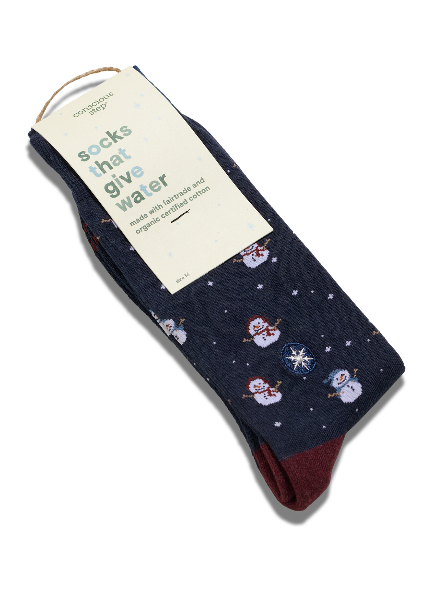 Conscious Step Women's Snowman Socks