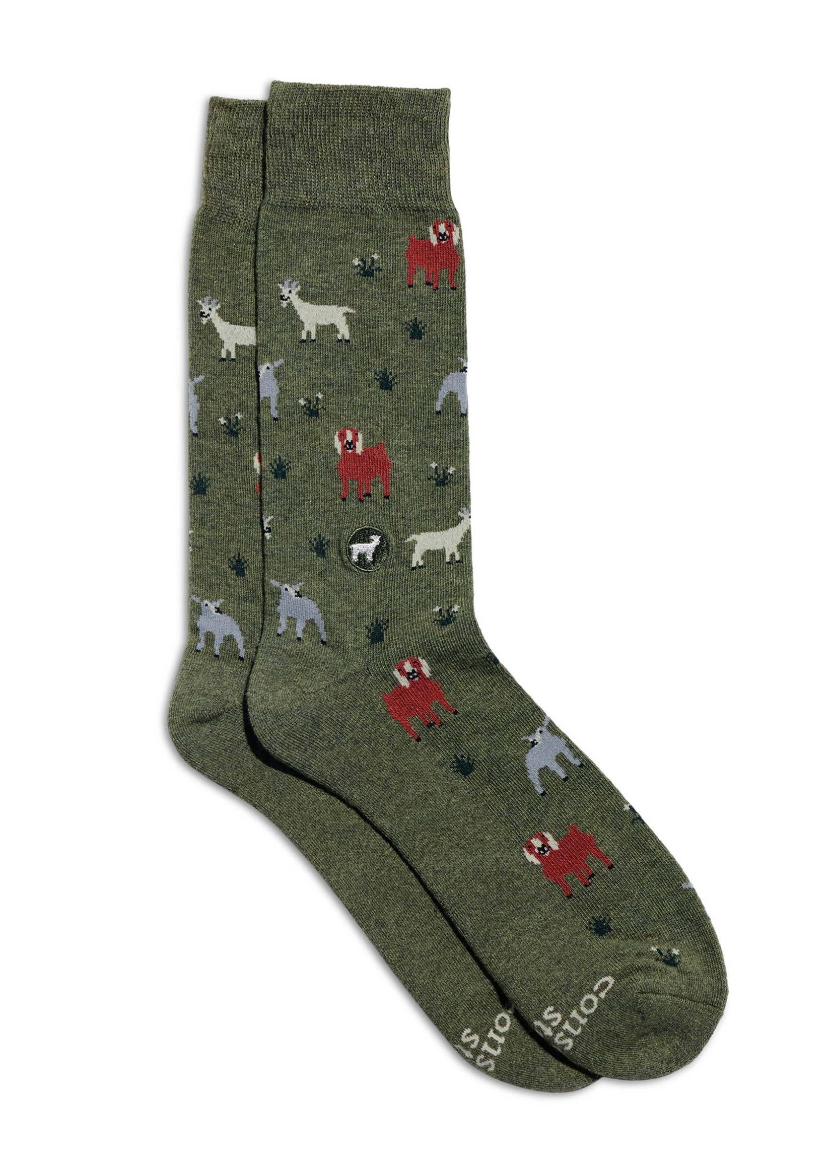Conscious Step Men's Goat Socks