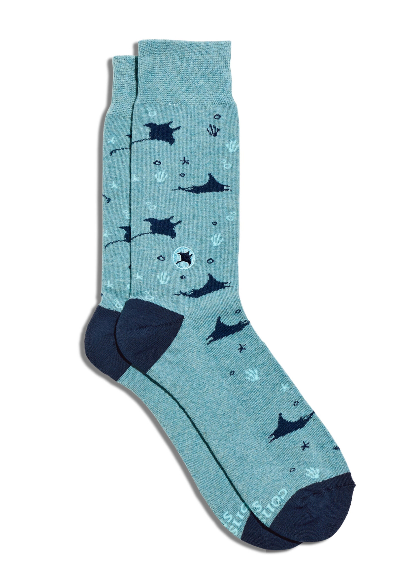 Conscious Step Women's Manta Ray Socks