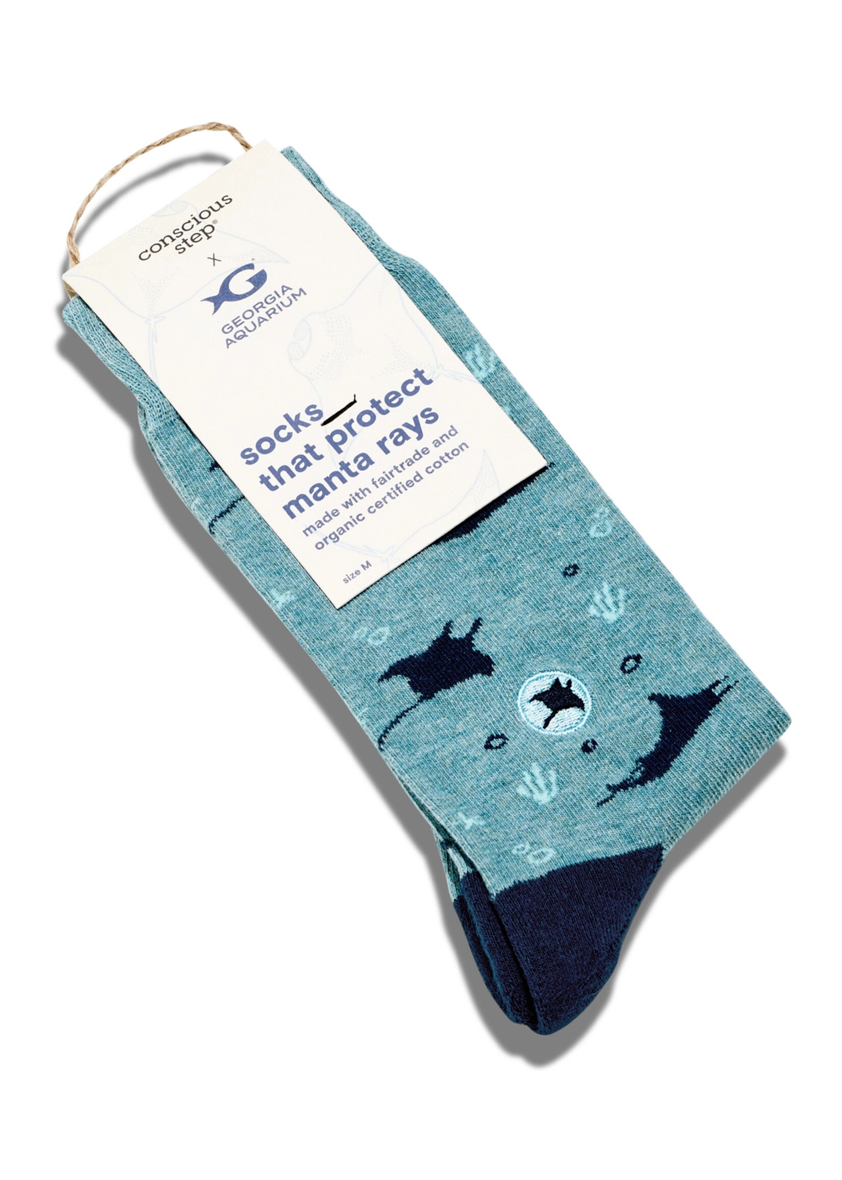 Conscious Step Women's Manta Ray Socks