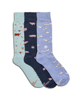 Conscious Step Women's Sock Box that Save Farm Animals