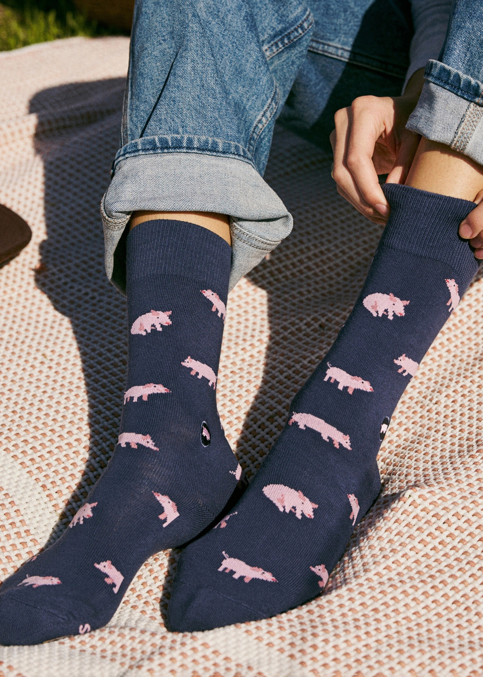 Conscious Step Women's Sock Box that Save Farm Animals