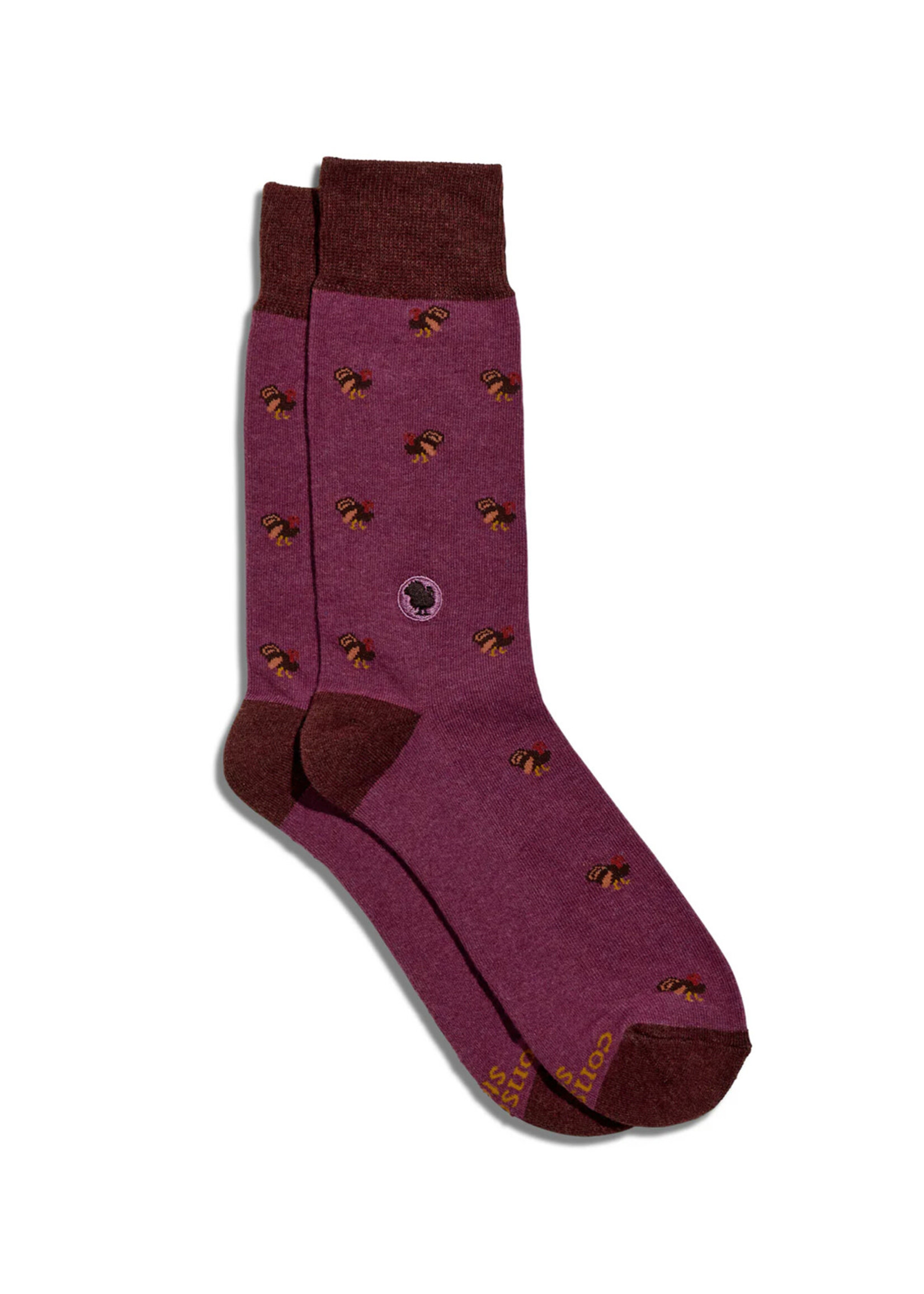 Conscious Step Men's Turkey Socks