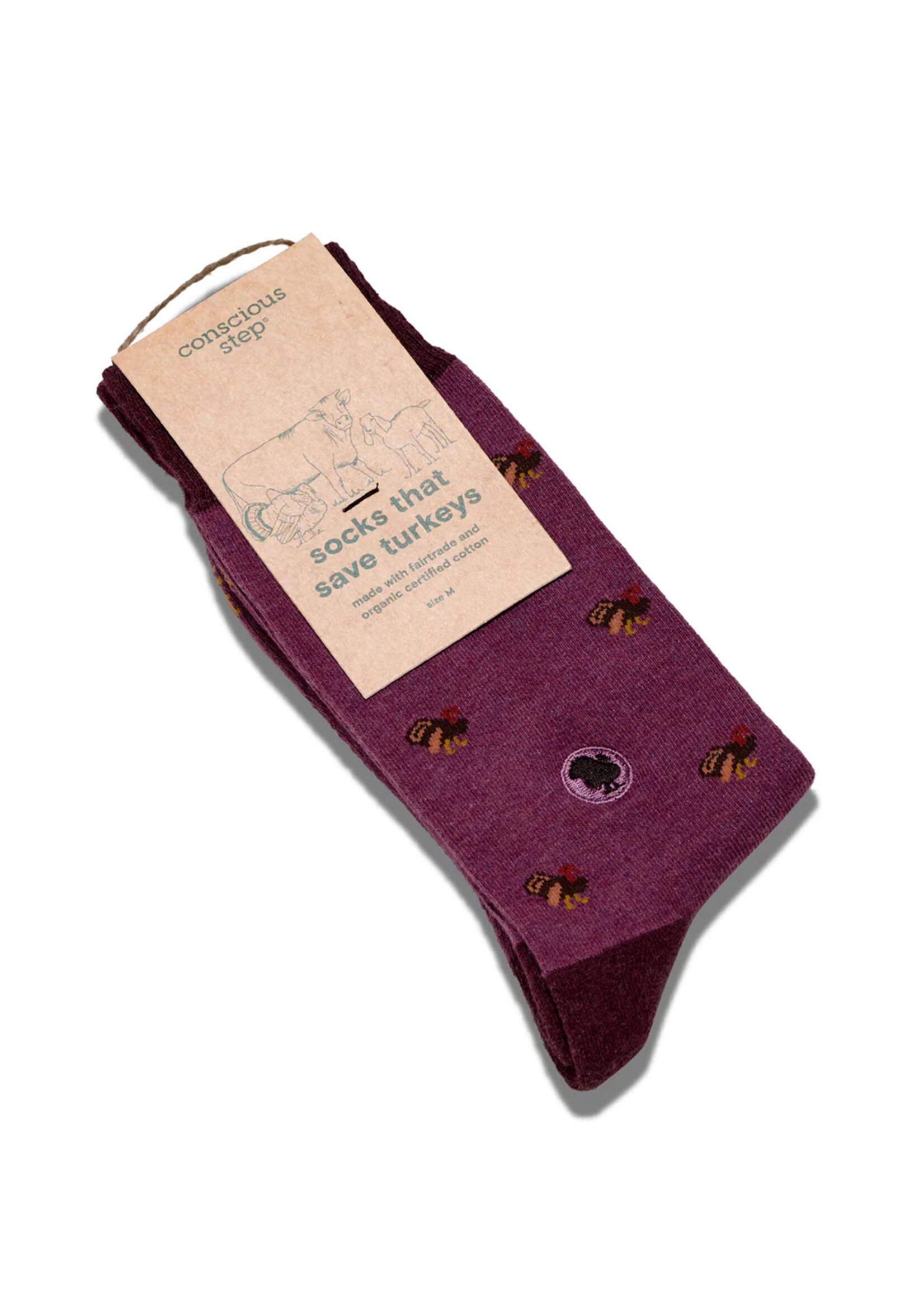 Conscious Step Men's Turkey Socks