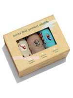 Conscious Step Kids Sock Box that Protects Wildlife - Preschool