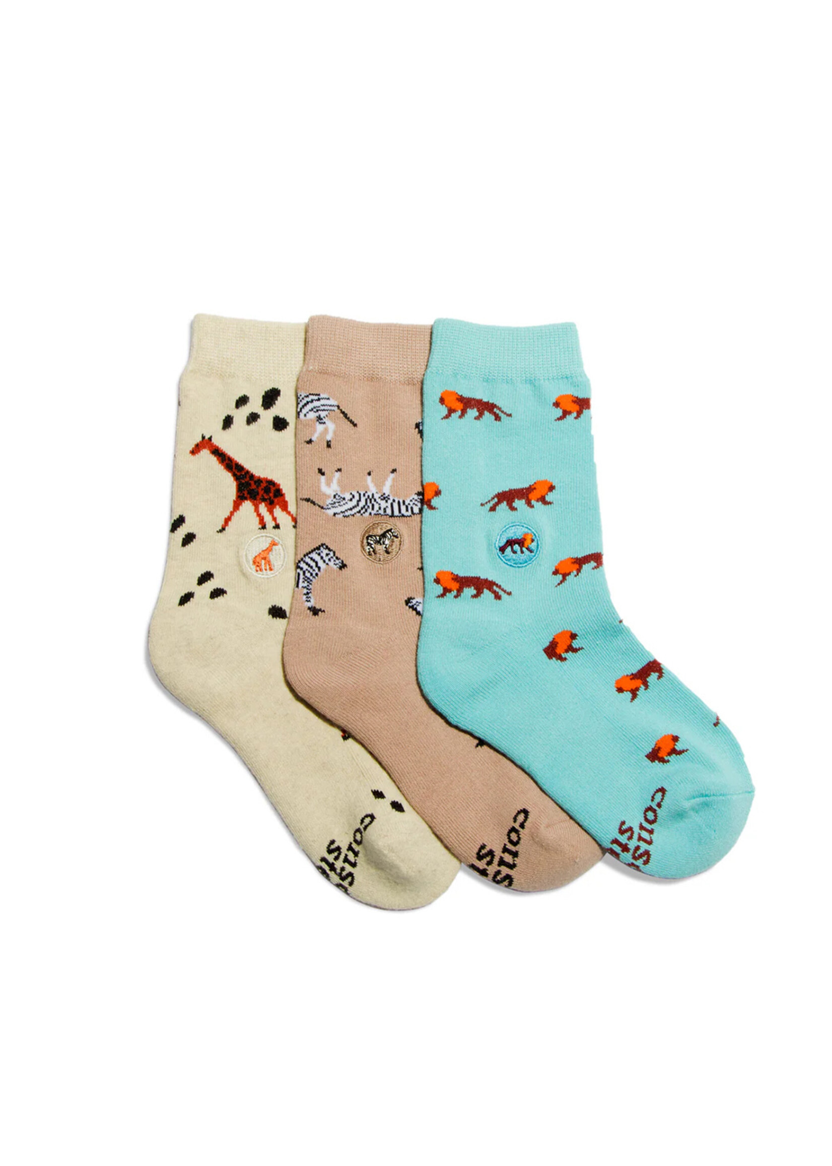 Conscious Step Kids Sock Box that Protects Wildlife - Preschool