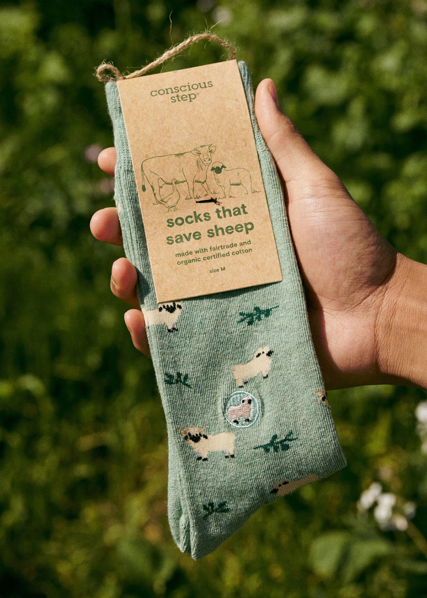 Conscious Step Men's Sheep Socks