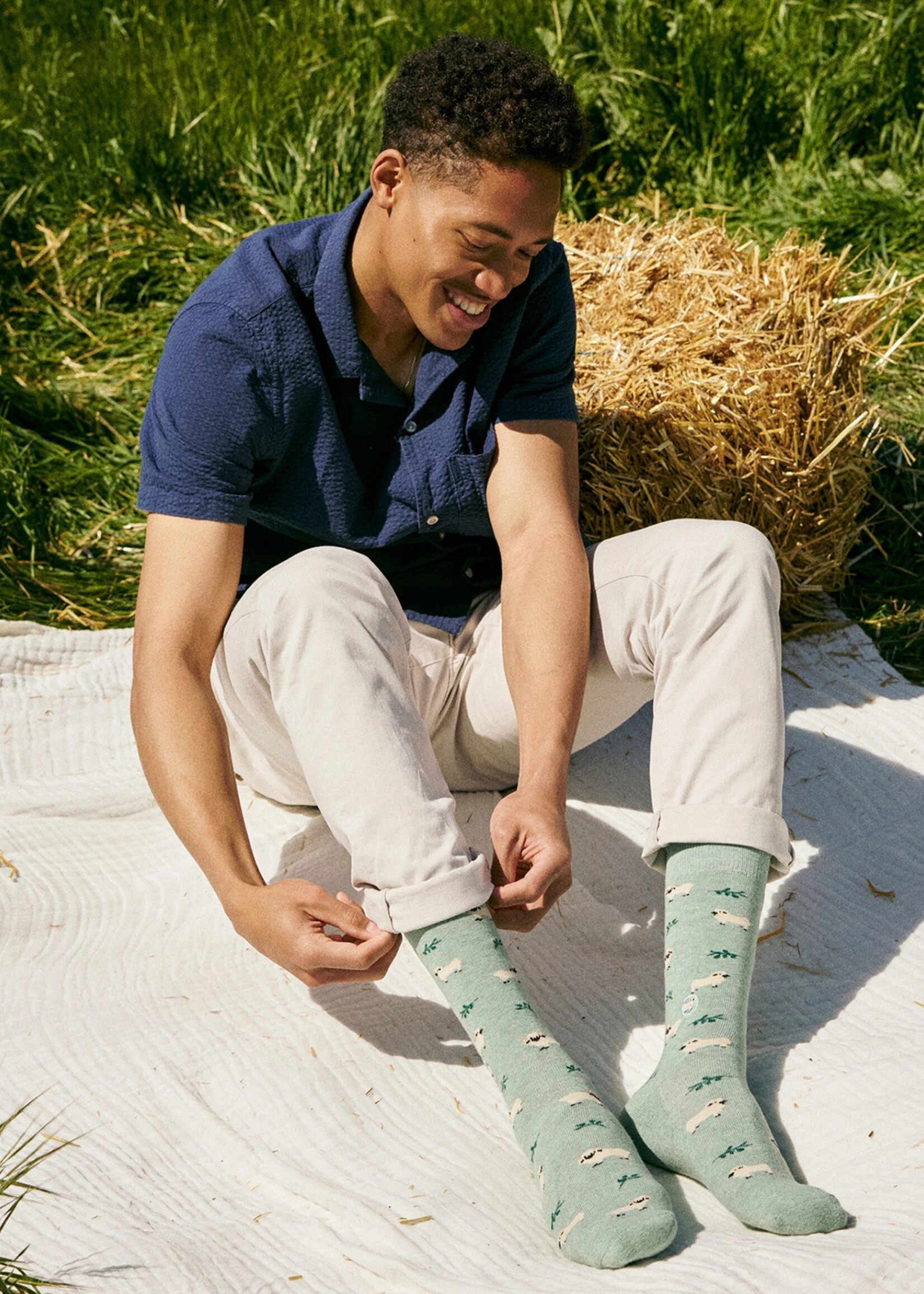 Conscious Step Men's Sheep Socks