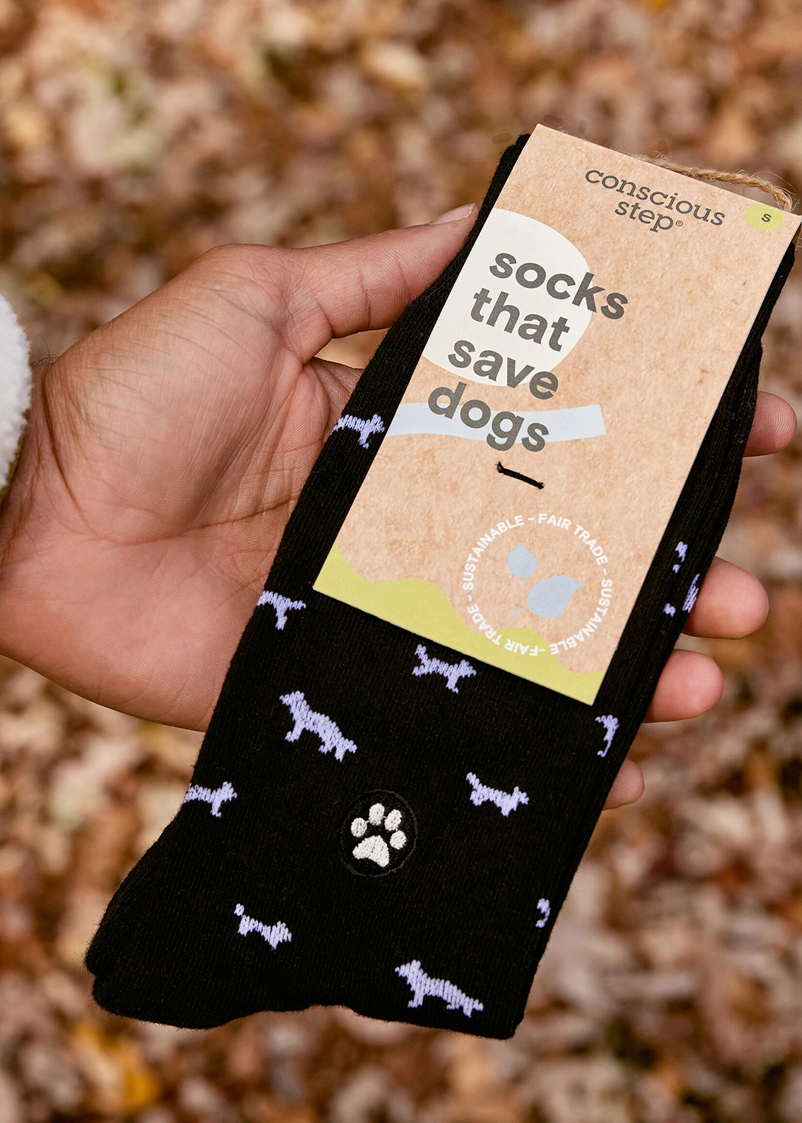 Conscious Step Men's Socks That Save Dogs