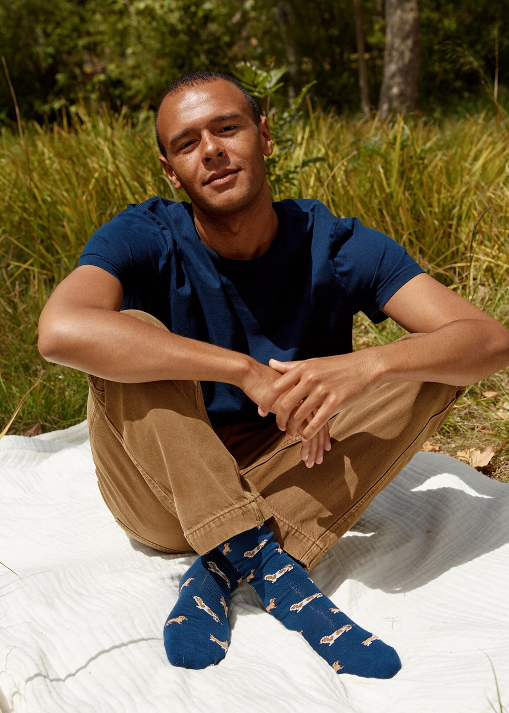 Conscious Step Men's Dog Socks - Low Rider Dogs