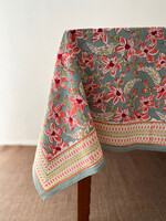 Natural Habitat Pink Frangipani Tablecloth