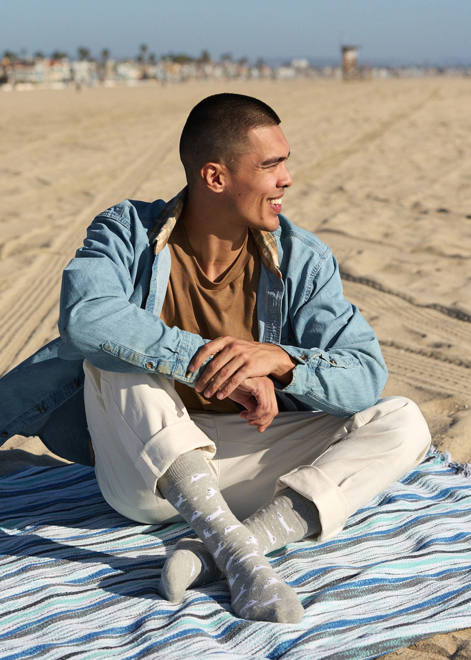 Conscious Step Men's Baby Seal Socks