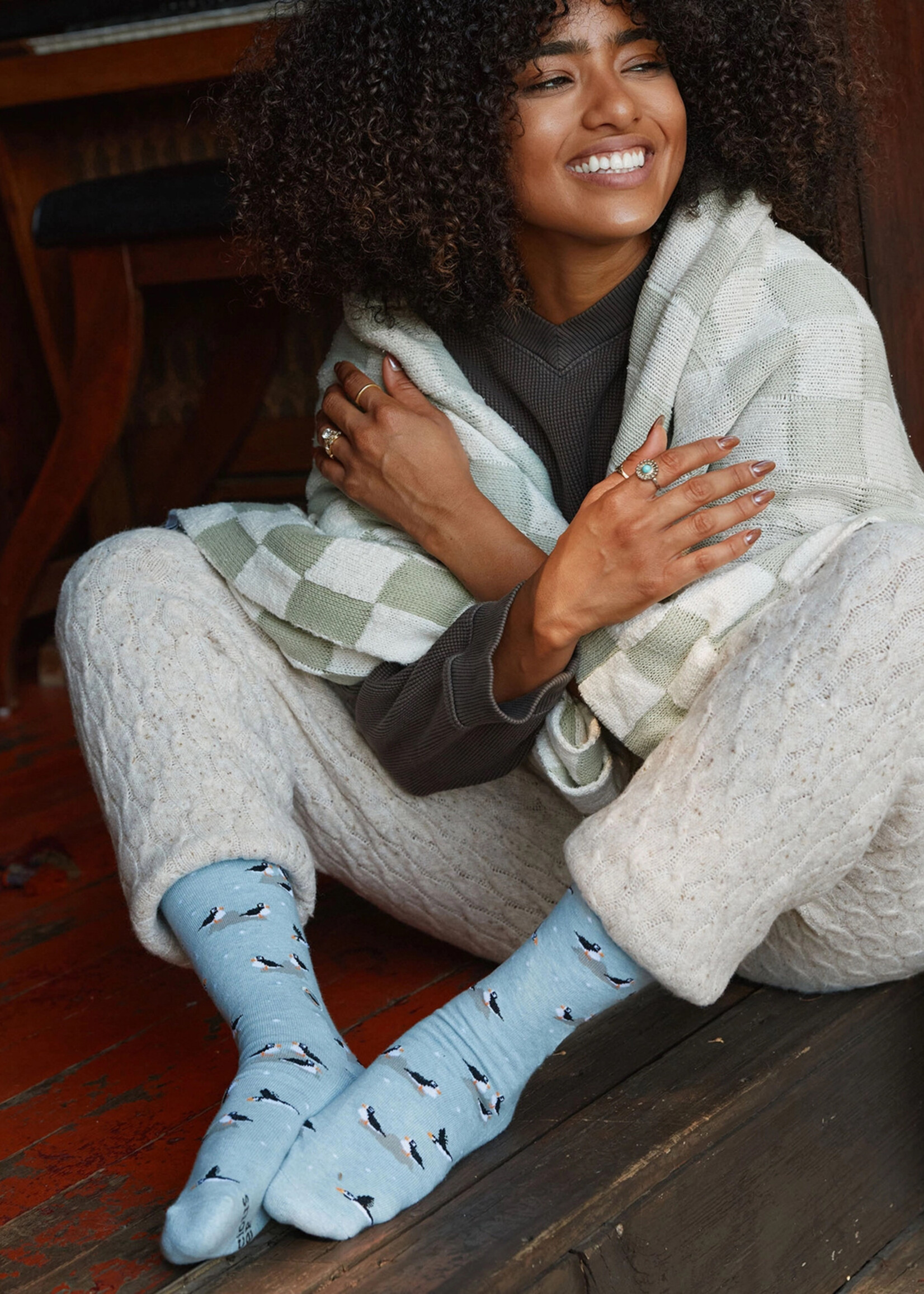 Conscious Step Women's Puffin Socks