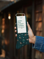 Conscious Step Women's Caribou Socks - Green
