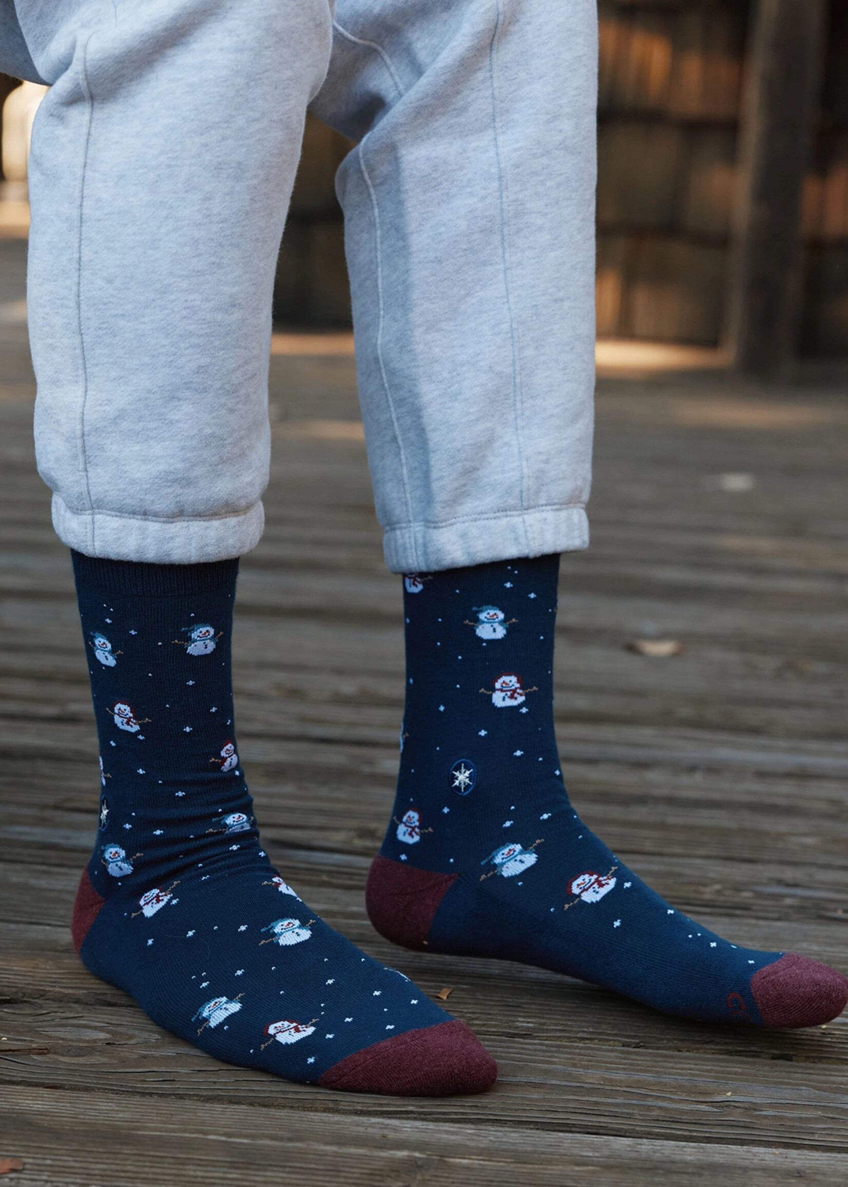 Conscious Step Women's Snowman Socks
