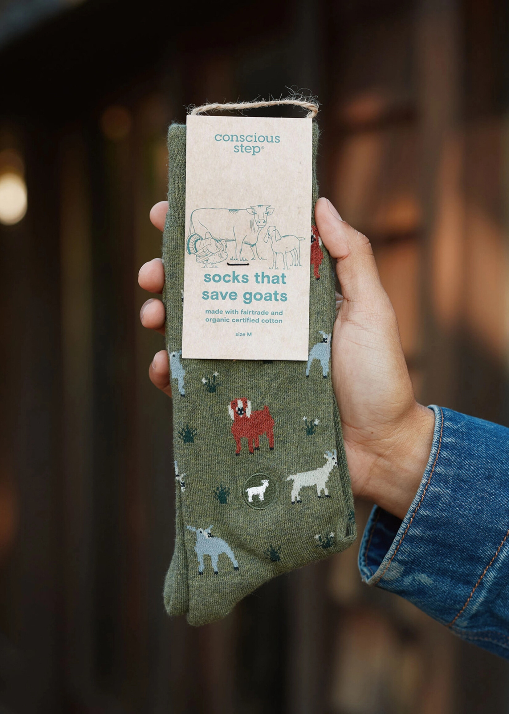Conscious Step Women's Goat Socks