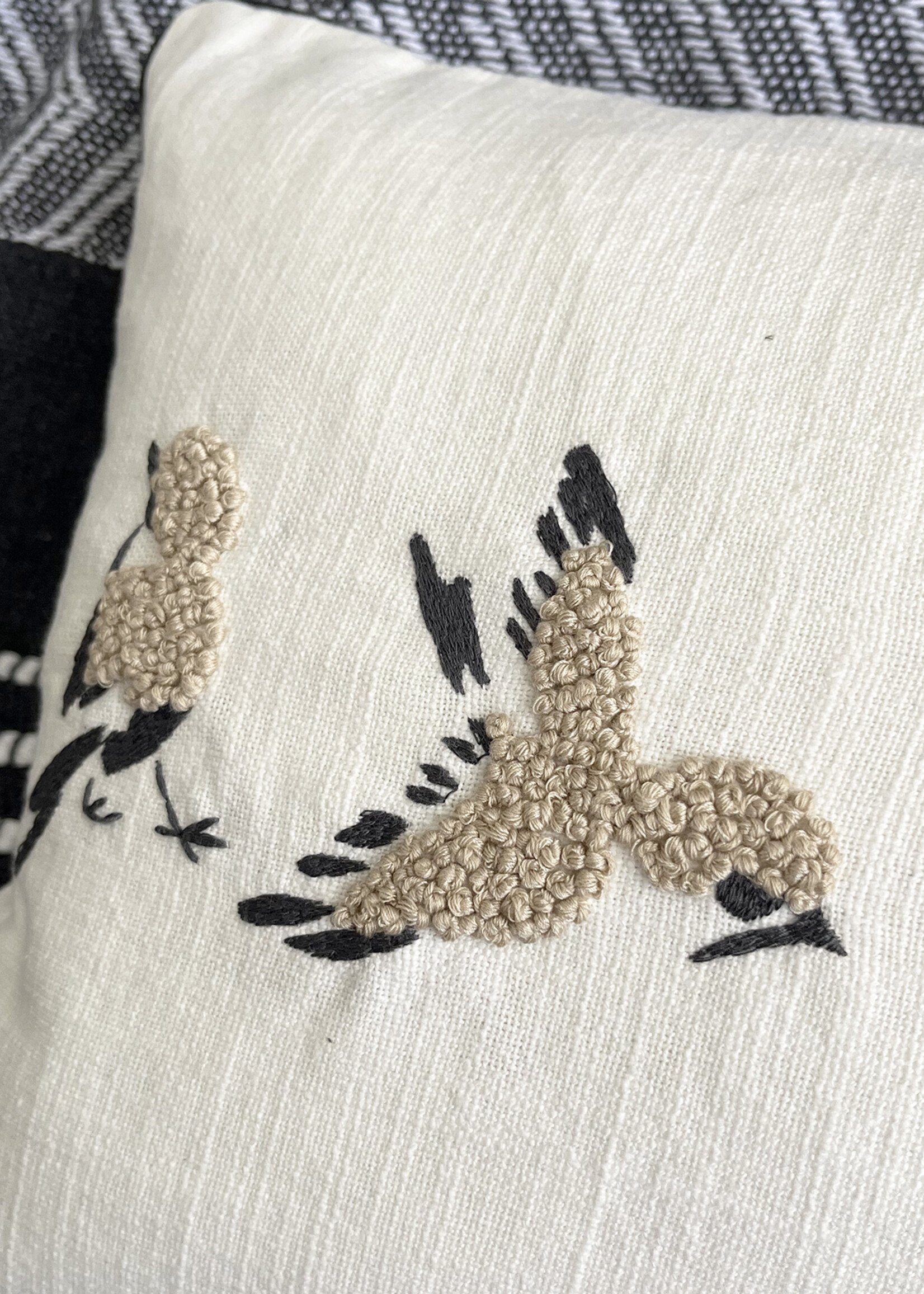 Natural Habitat Finch Throw Pillow - 12in x 16in