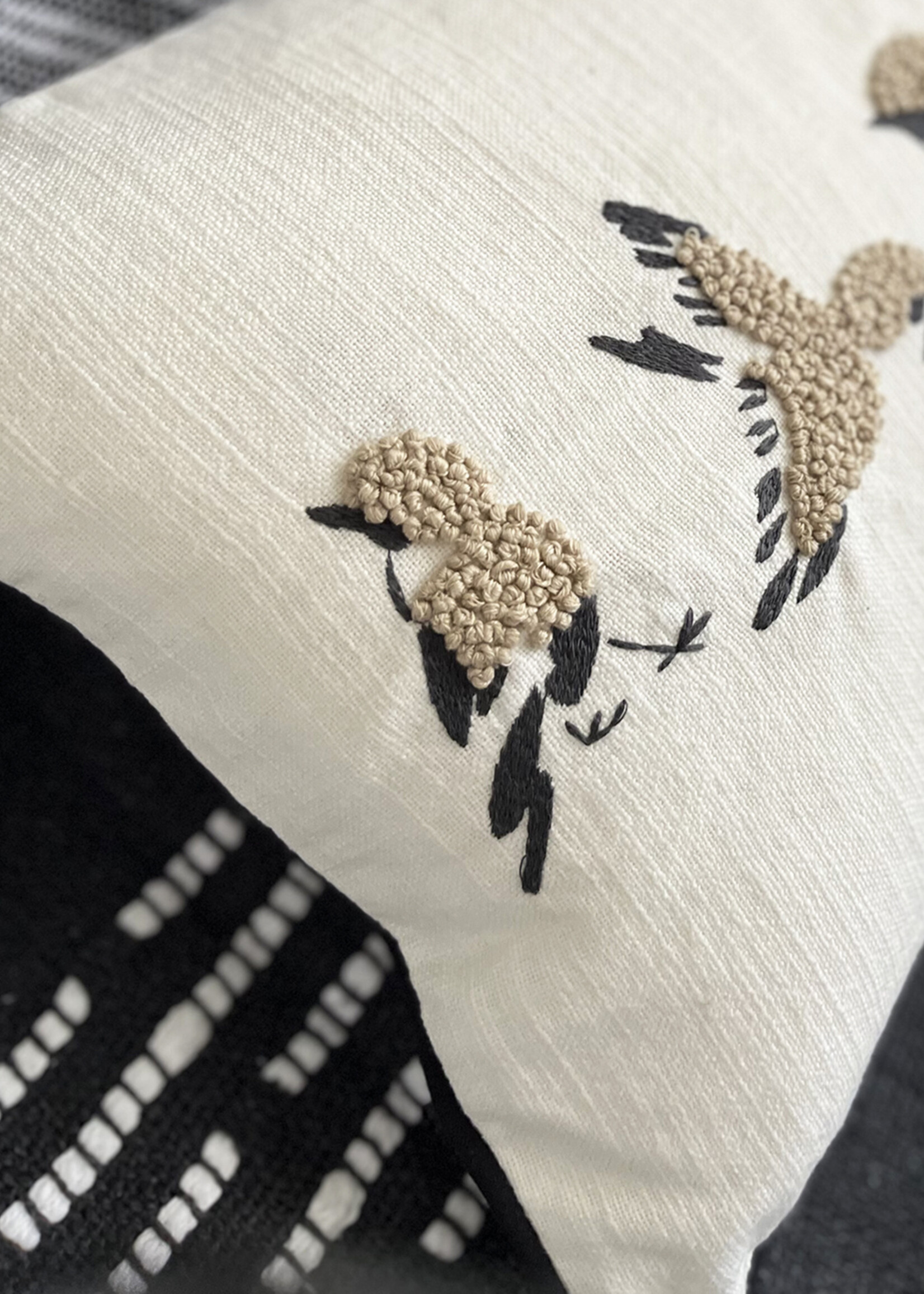 Natural Habitat Finch Throw Pillow - 12in x 16in