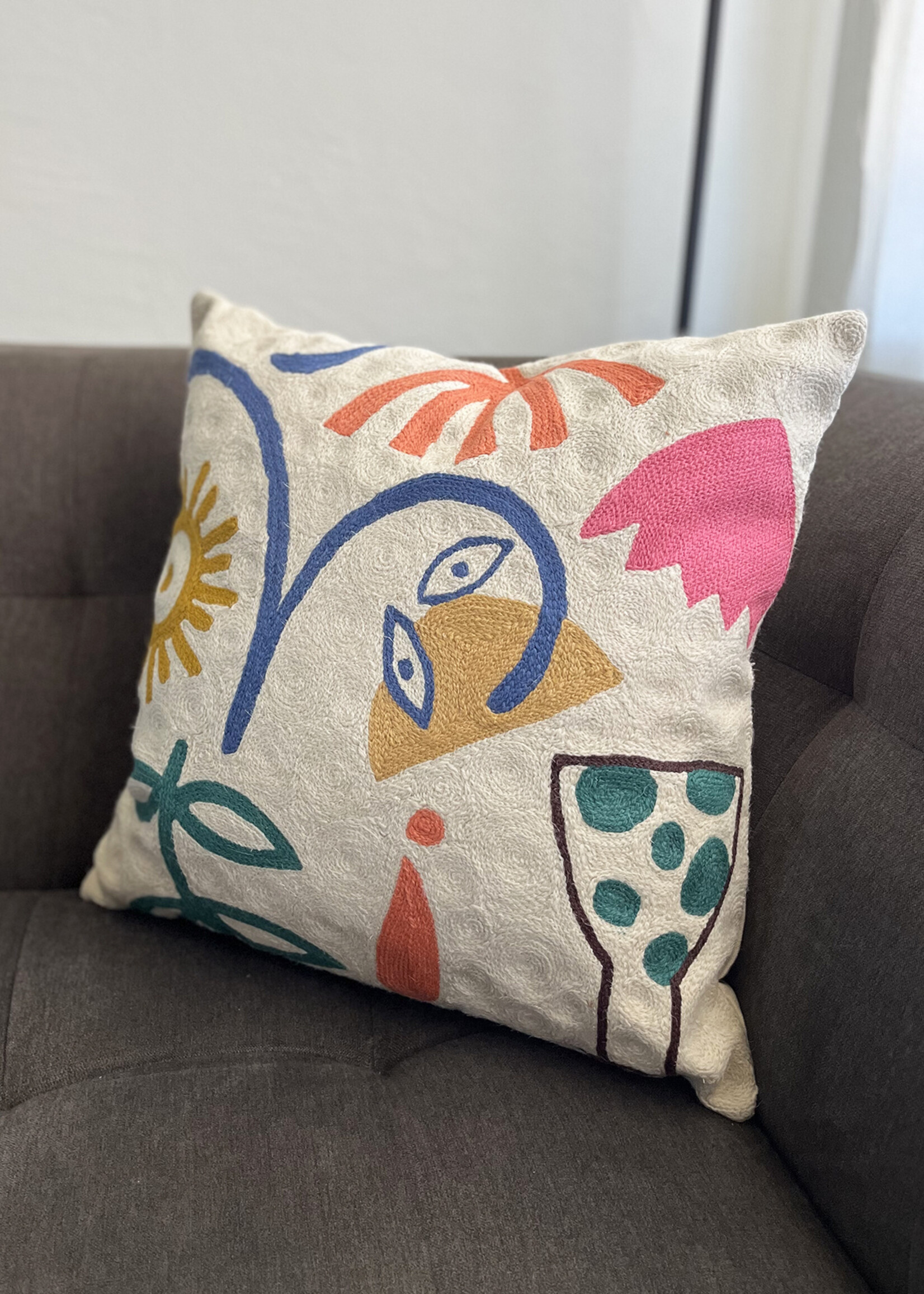 Natural Habitat 18" Klee Biology Throw Pillow