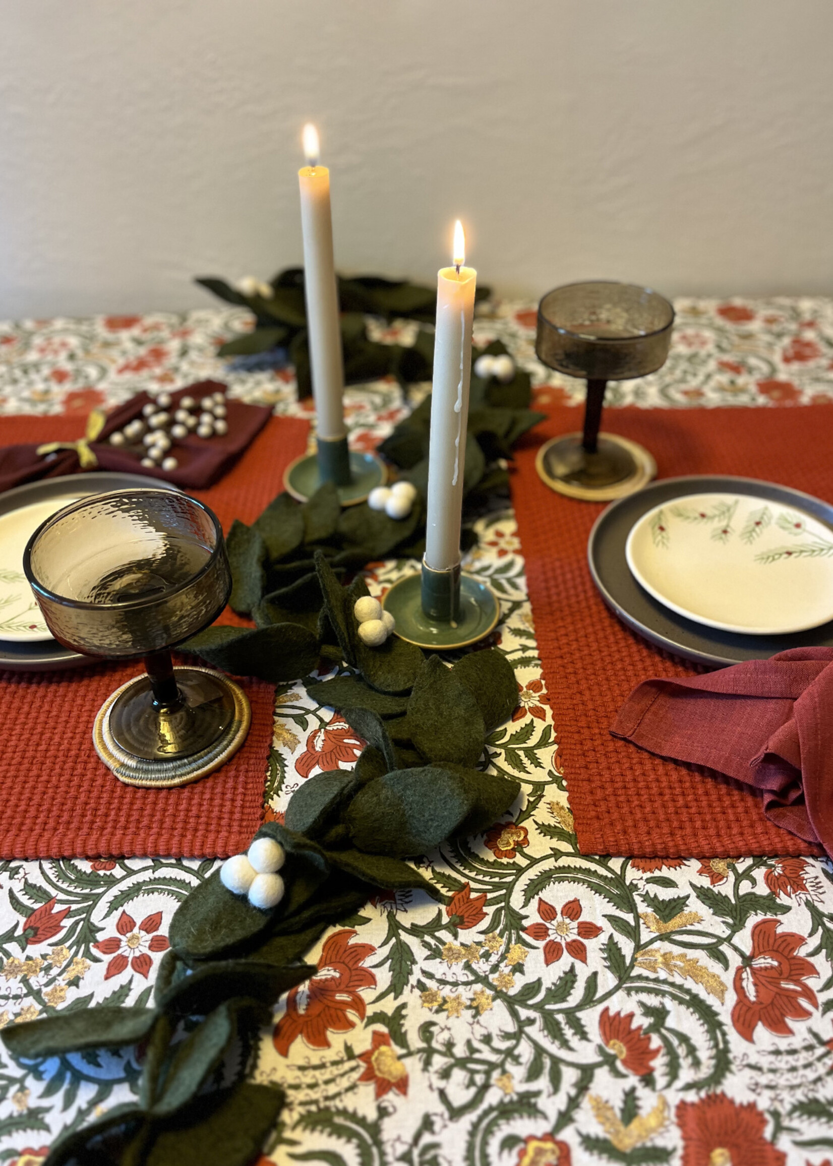 SERRV Gilded Garden Tablecloth [90in x 60in]