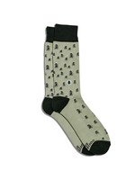 Conscious Step Men's Snowy Pine Tree Socks