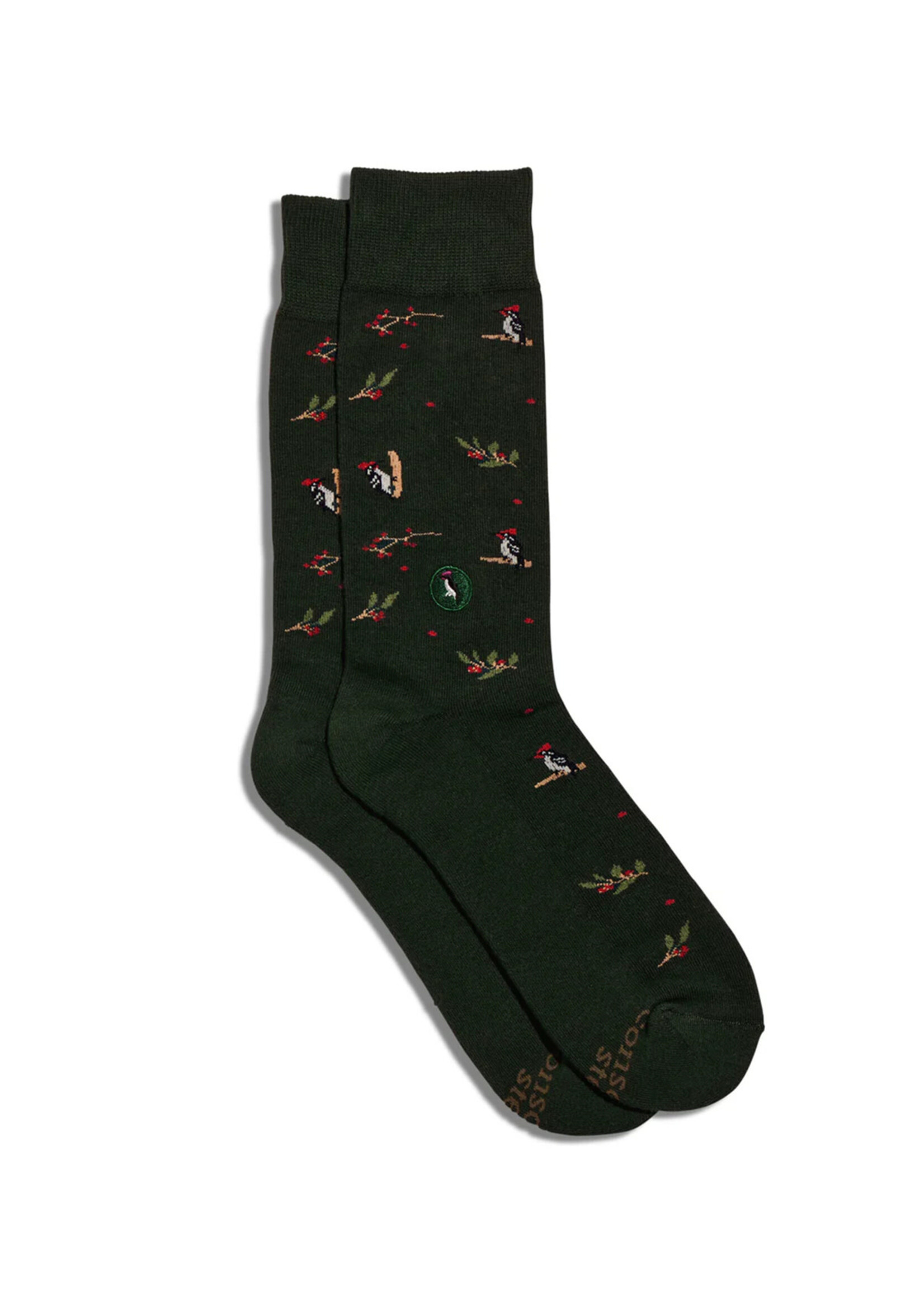 Conscious Step Women's Woodpecker Socks