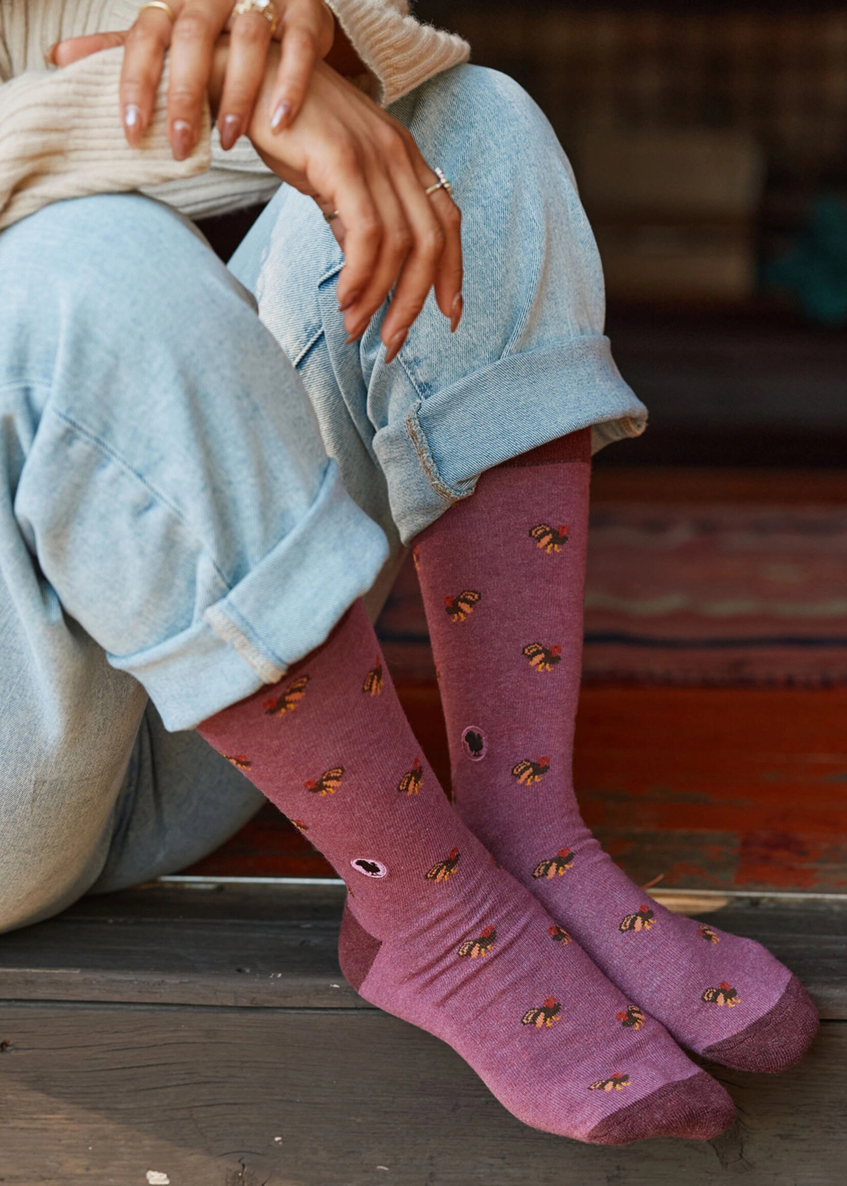 Conscious Step Women's Turkey Socks