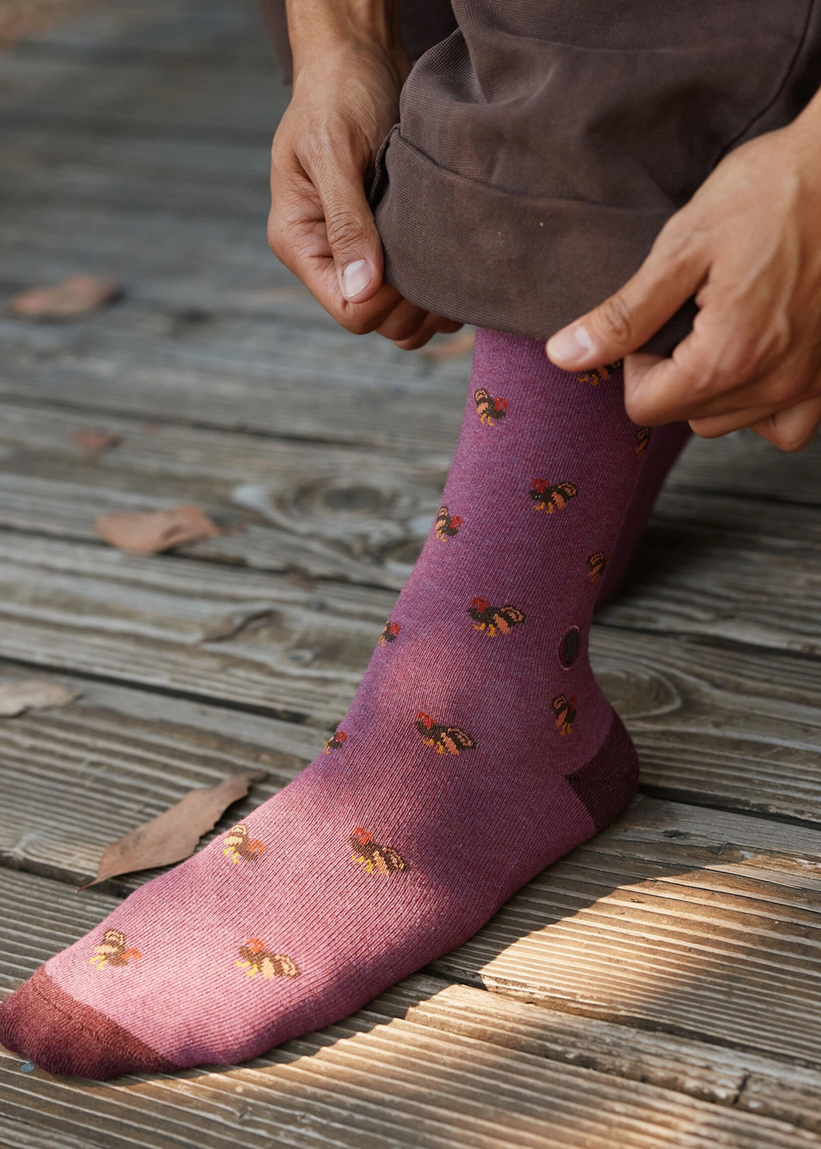 Conscious Step Men's Turkey Socks
