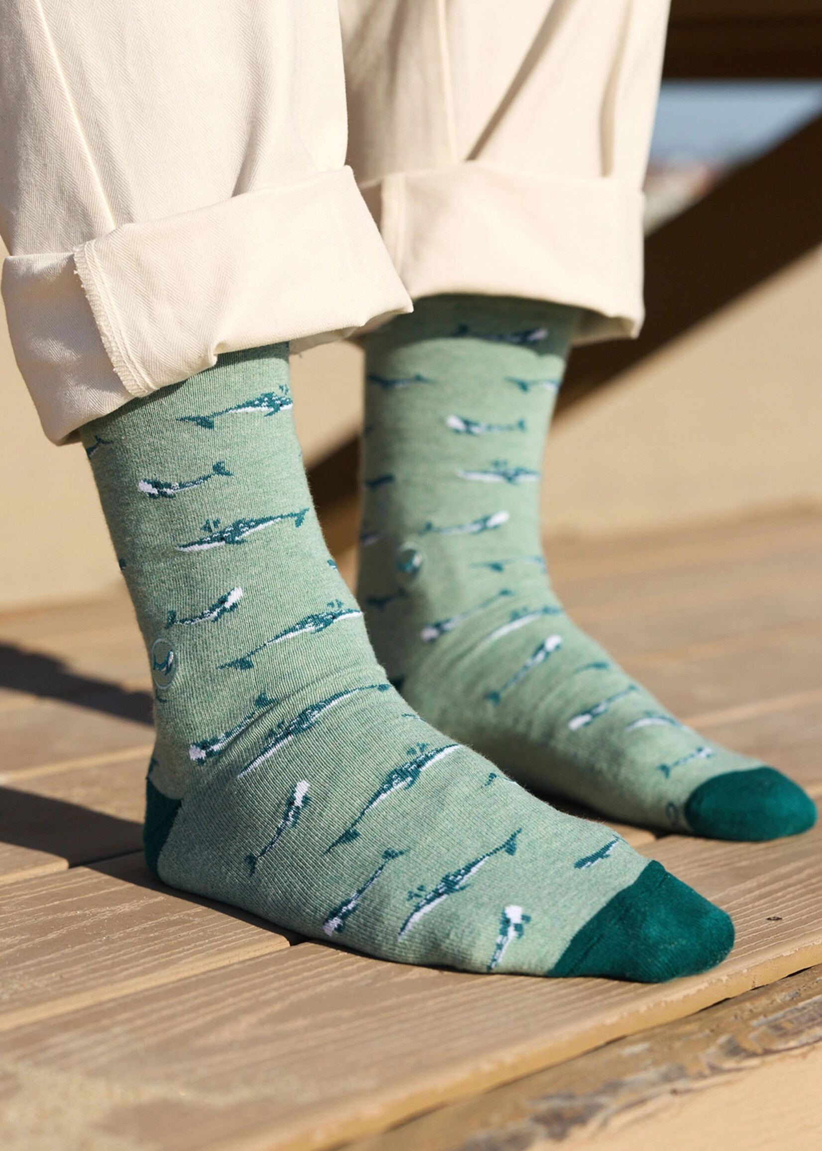 Conscious Step Women's Whale Socks