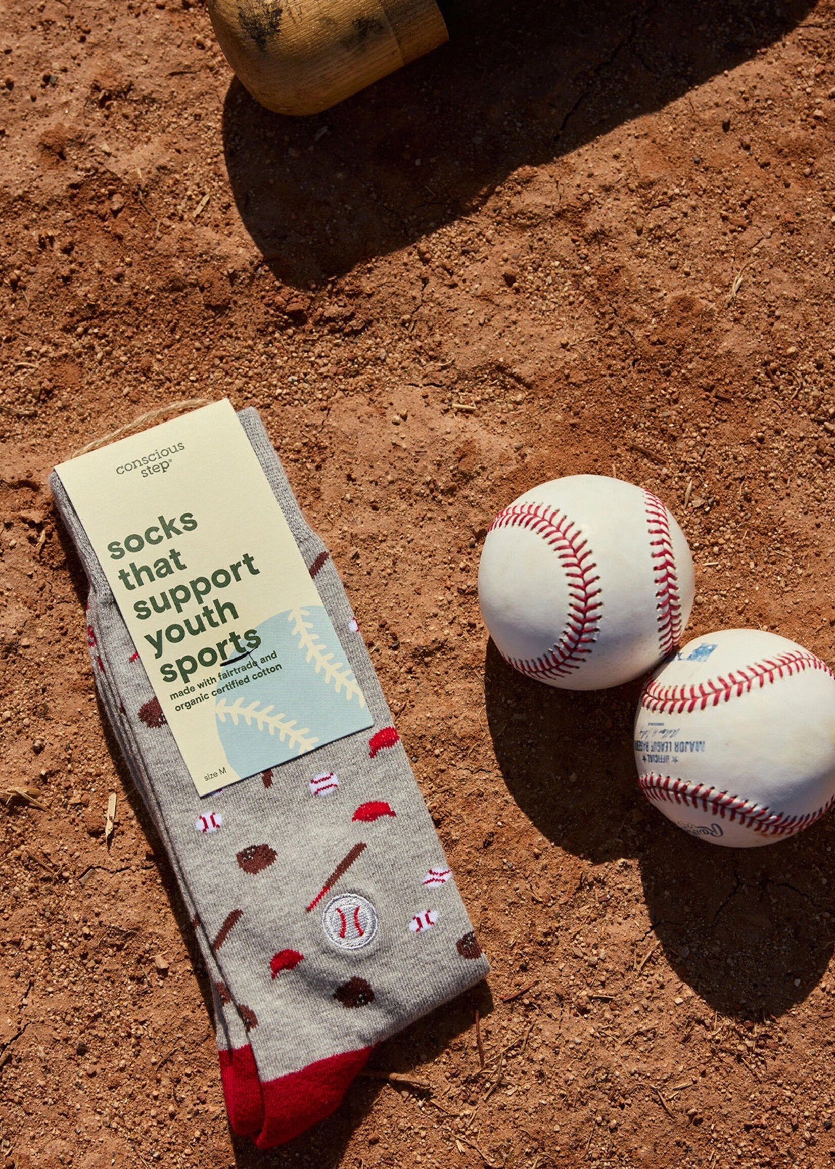 Conscious Step Women's Baseball Socks