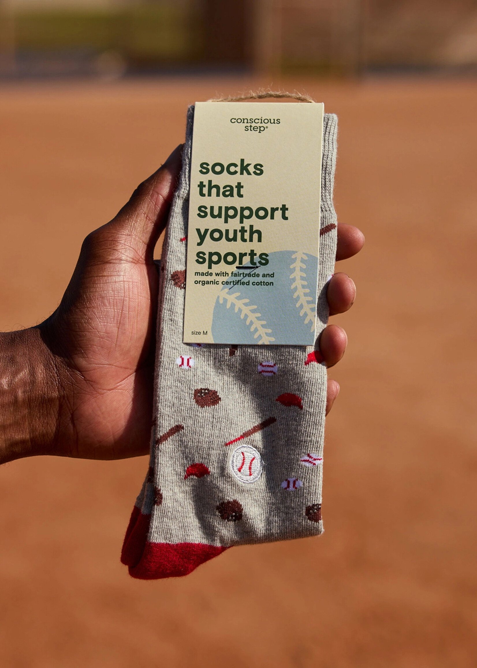 Conscious Step Women's Baseball Socks