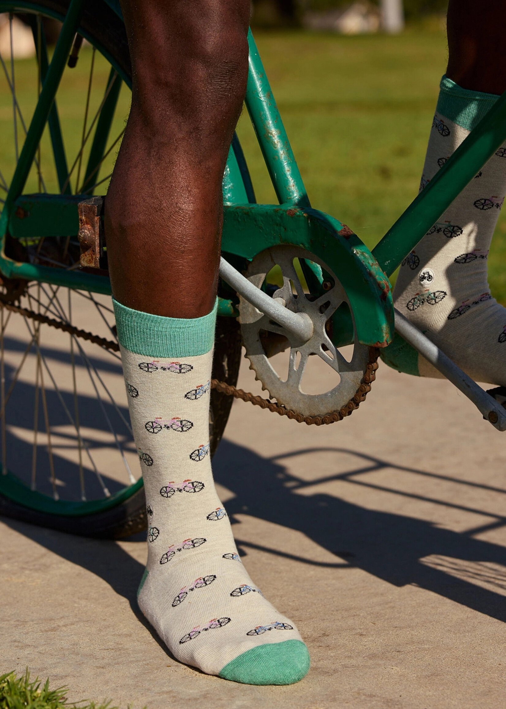 Conscious Step Men's Bike Socks