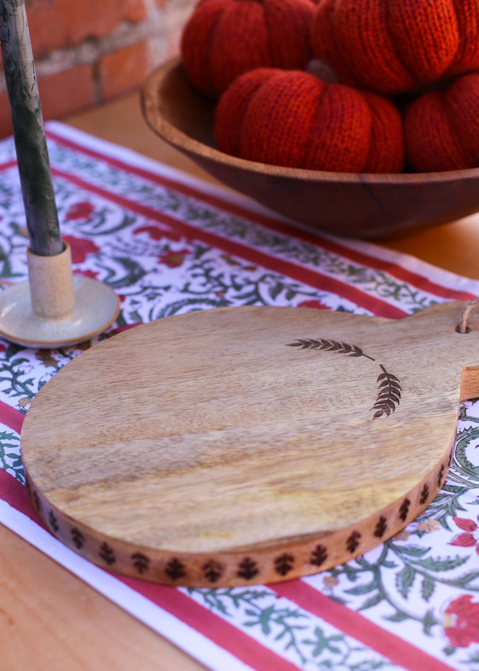 Ten Thousand Villages Sumati Mango Wood Serving Board