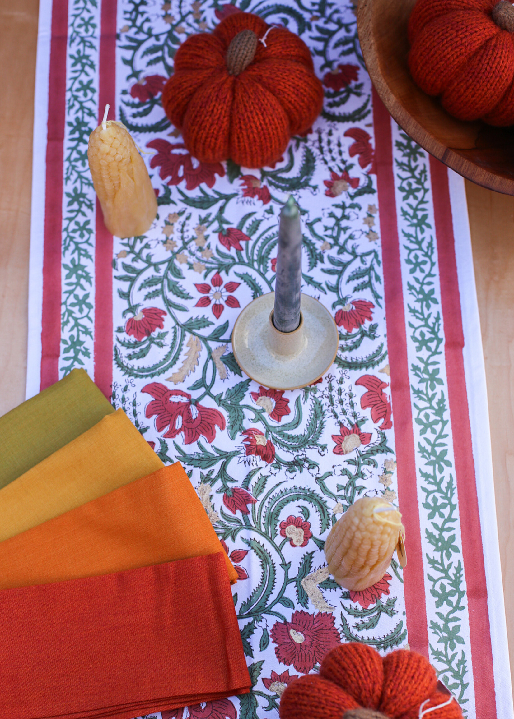 SERRV 72" x 14" Gilded Garden Table Runner