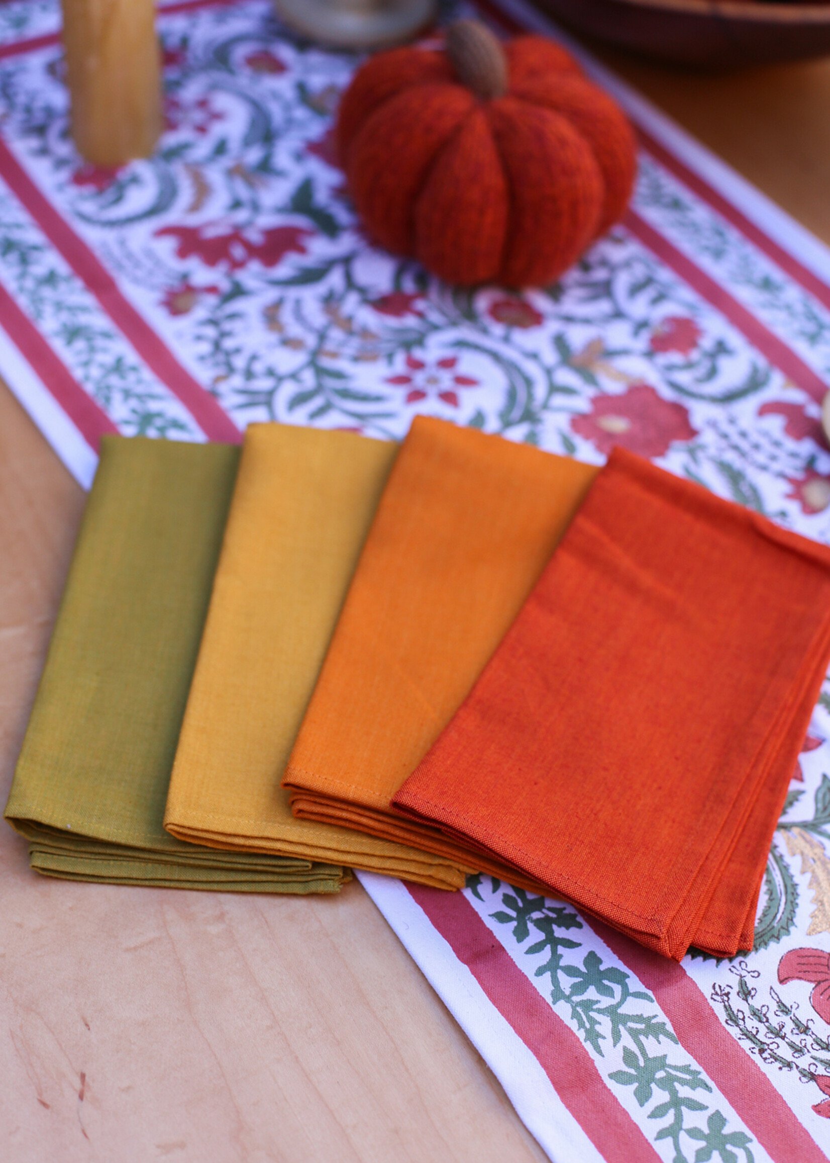 Sustainable Threads Harvest Napkins - Set of 4