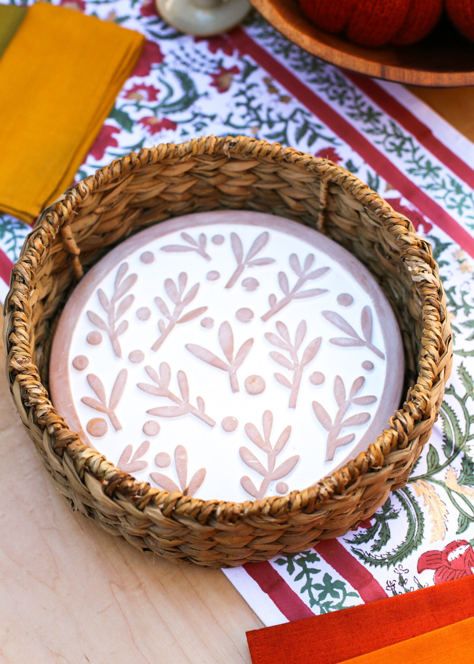 SERRV Olive Branch Bread Warmer