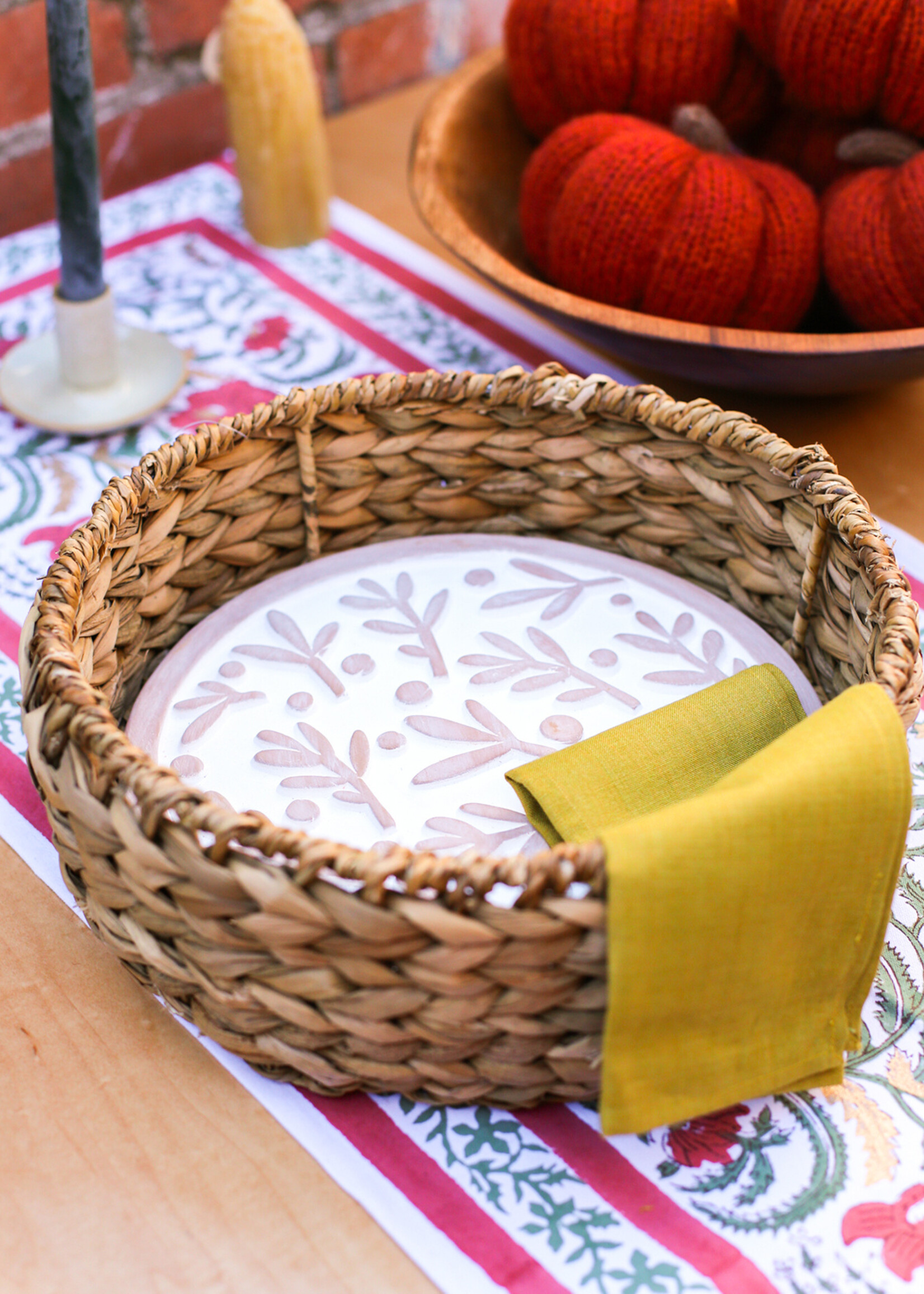 SERRV Olive Branch Bread Warmer